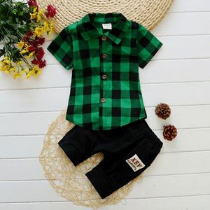 @  BB279-11   BOY SET 4  { CREAKER BLACK GREEN ) - SIZE  80-110