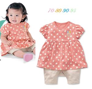 @  15132  GIRL PEACH DOT ROMPER  ( SIZE 95 )