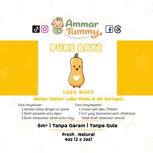 AMMAR TUMMY PUREE - LABU MADU
