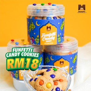 FUNFETTI CANDY COOKIES
