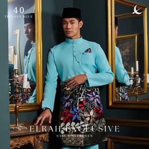 BAJU MELAYU ULTIMATE 2.0 (TIFFANY BLUE) C40