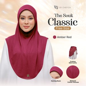 SOUK CLASSIC FS - AMBER RED (MOVING OUT CLEARANCE SALE)