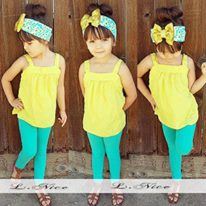 LN37 L.NICE YELLOW 2pcs SET