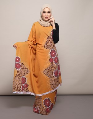 BATIK LUKIS LIA 7004 MPP 01 in Orange