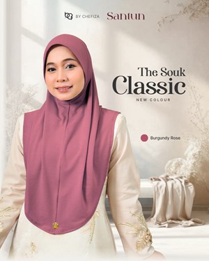 SOUK CLASSIC FS - BURGUNDY ROSE