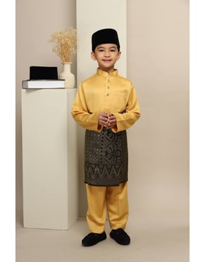 BAJU MELAYU MUHAMMAD JUNIOR K20 MUSTARD