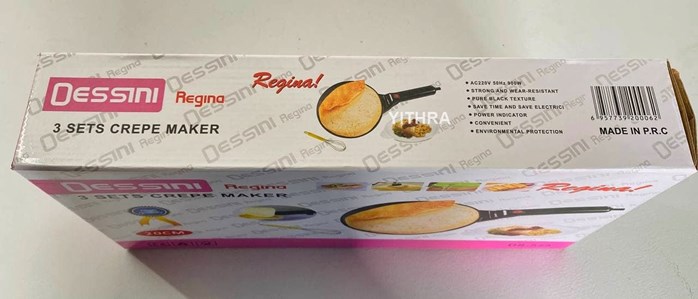 Dessini Regina 3 sets Crepe maker – ዳሎል ገበያ