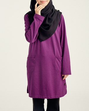 JELITAWAN MUSLIMAH BLOUSE - PURPLE