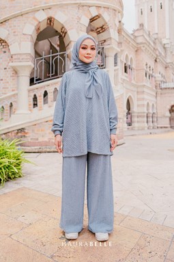 LILY SET - ASH BLUE