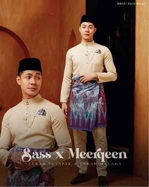 BAJU MELAYU MAGNIFICENT 4.0 (SAND BEIGE) C10