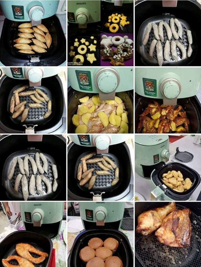 Kegunaan air clearance fryer