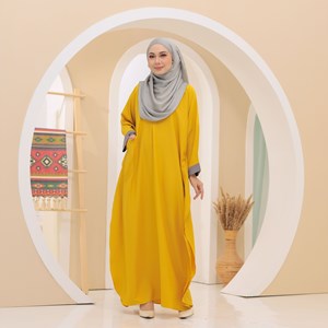 KAFTAN MARISSA (DEWASA) YELLOW