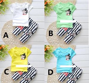 @  WS-201574-K009 KOREAN BABY 2pcs SET - BLUE & GREEN (SIZE 80-110)