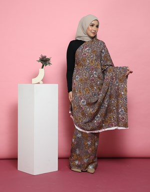 BATIK NAURA WAN 21 in Brown