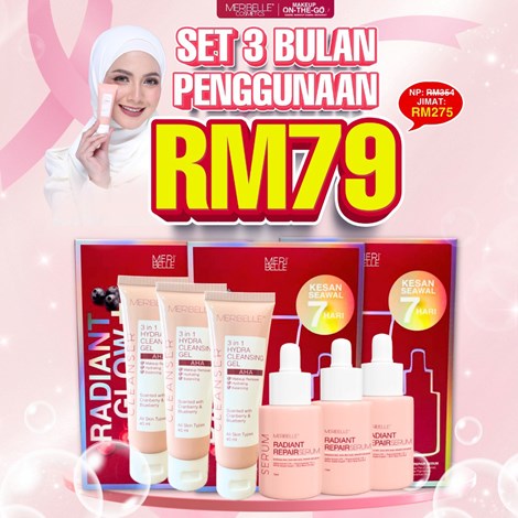 SET 3 BULAN PENGGUNAAN RM 79