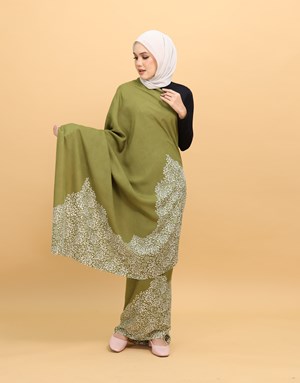 BATIK MY COTTON LZ 71 PC/SK - Olive