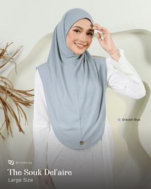 SOUK DEL’AIRE L - GREYISH BLUE