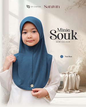 MINIE SOUK S - TEAL BLUE