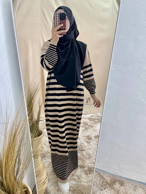 THALIA DRESS - BLACK NUDE