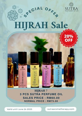 HIJRAH 7- 3 PCS SUTRA PERFUME OIL