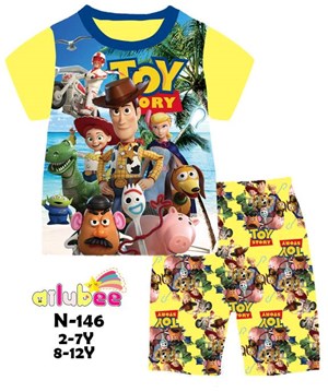 @  N-146  AILUBEE TOYS STORY CASUAL  WEAR ( 2-12Y )