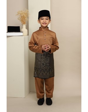 BAJU MELAYU MUHAMMAD JUNIOR K22 BROWN