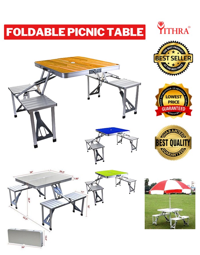 FOLDABLE PICNIC TABLE SKY HOMEWARE