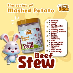 DIBU DRY  MASHED POTATO - BEEF STEW