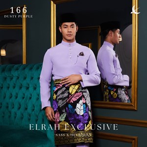 BAJU MELAYU ULTIMATE 2.0 (DUSTY PURPLE) C166