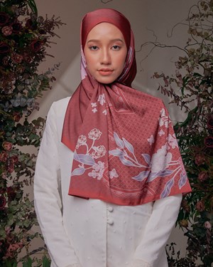 NOSTALGIA RAYA SHAWL: BUNGA RAYA