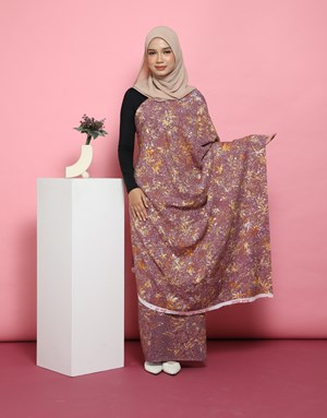 BATIK NAURA WAN 08 in Magenta