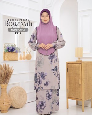 KURUNG ROGAYAH KR14 NUDE PURPLE