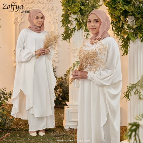 ZOFFYA SET WHITE
