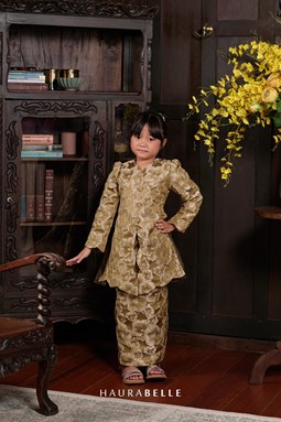 JUWITA KURUNG BABY - GOLDEN OLIVE
