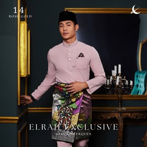 BAJU MELAYU ULTIMATE 2.0 (ROSE GOLD) C14