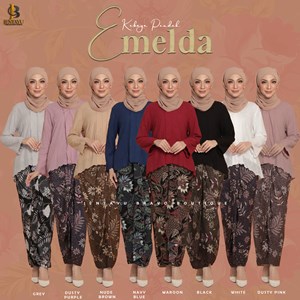 EMELDA KEBAYA PENDEK EYELET COTTON