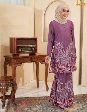 KURUNG MODERN ALANA PN11-4 in Dusty Purple