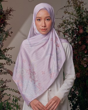 NOSTALGIA RAYA SHAWL: ORKID