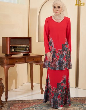 KURUNG MODERN ALANA PN8-5 in Red