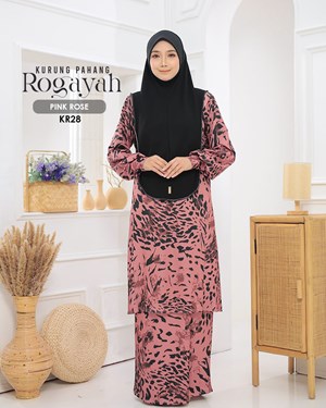 KURUNG ROGAYAH KR28 PINK ROSE