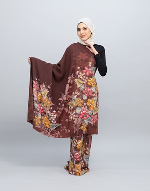 BATIK MY COTTON WAN 533 C/SK - Chocolate