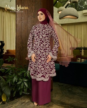MEDINA KURUNG - BURGUNDY