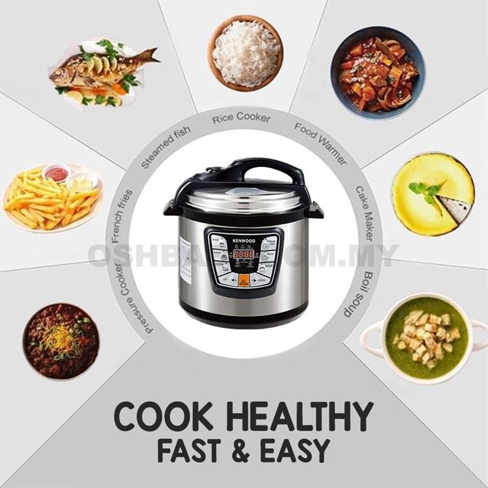 How to use kenwood best sale pressure cooker