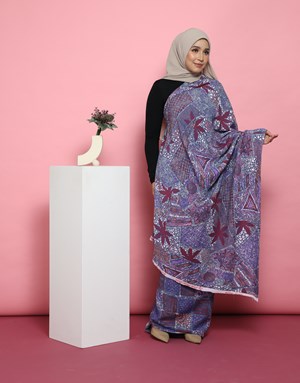 BATIK NAURA WAN 31 in Purple