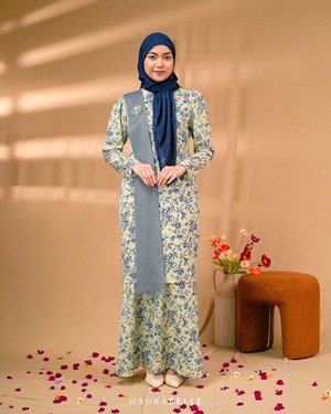 AYSHA KURUNG - SKY FLORAL