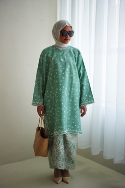 SERI ANGGUN KURUNG ( SA Mint Green )
