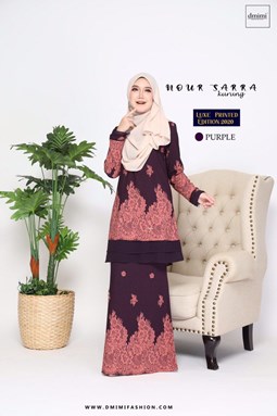 NOUR SARRA DARK PURPLE