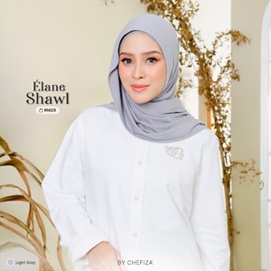 ELANE SHAWL - LIGHT GREY (NORMAL PRICE)