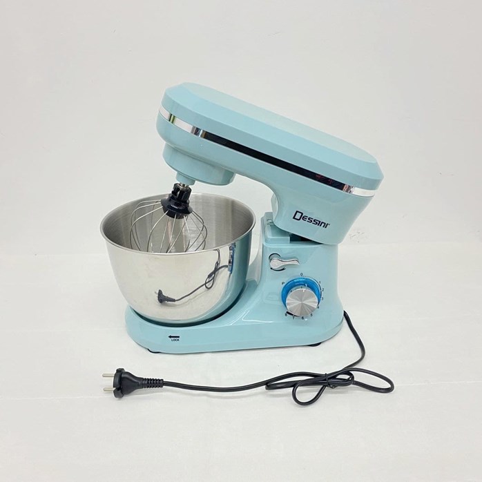 Aucma SM-1518N 6.2L 6 Speed Tilt Head Food Stand Mixer Light Blue