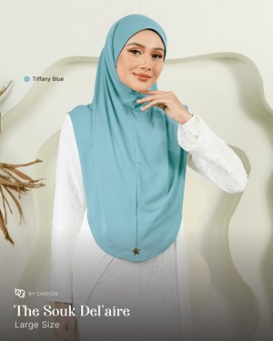 SOUK DEL’AIRE L - TIFFANY BLUE